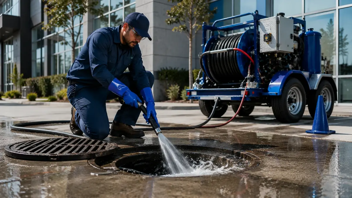 Commercial Hydro Jet Drain Cleaning in Dulzura